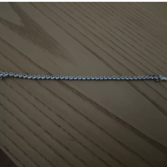 Dorsey James 3 mm 6 inch bracelet silver - Picture 1 of 3